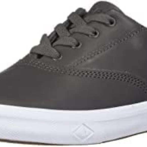 BRAND NEW men sperry striper 2 cvo leather shoes size US 12 (gray - no box) - Picture 3 of 7